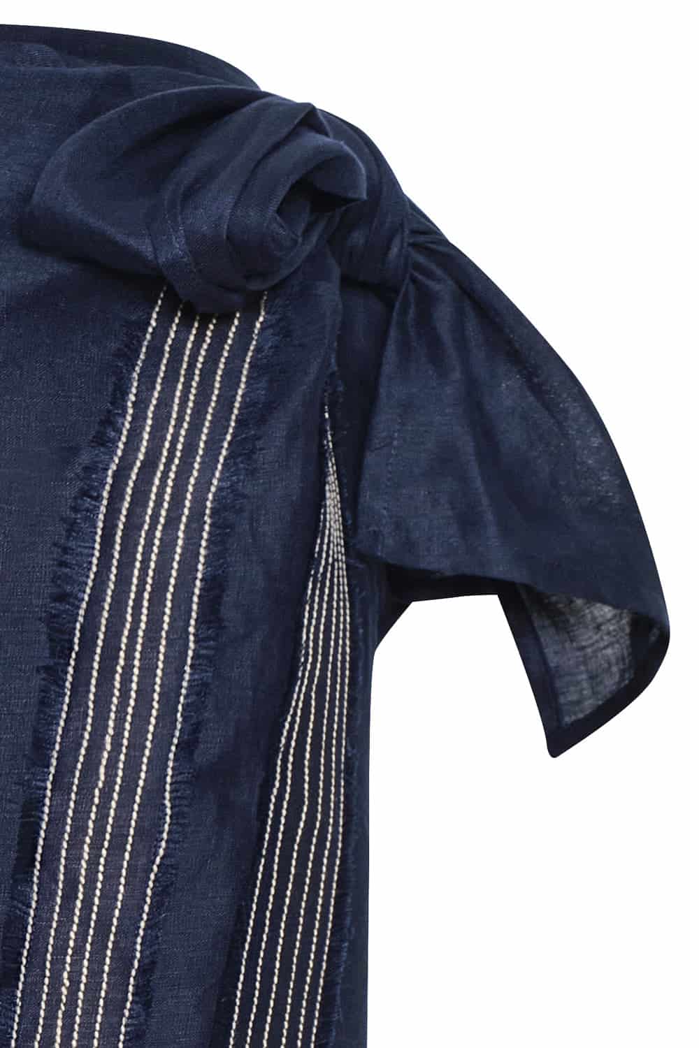 Falda salina azul navy - miniatura 2