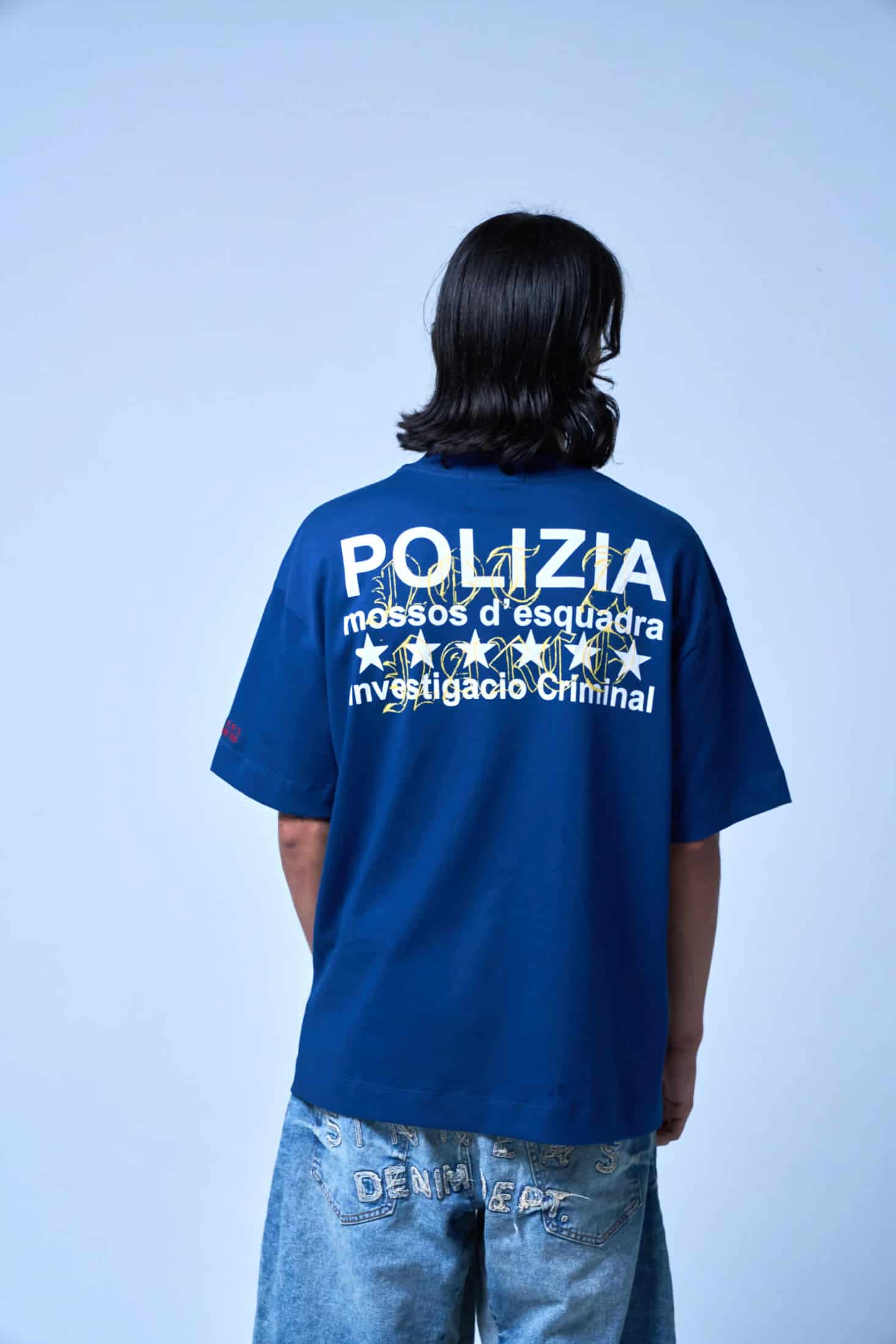 POLIZIA BLUE T-SHIRT - miniatura 9