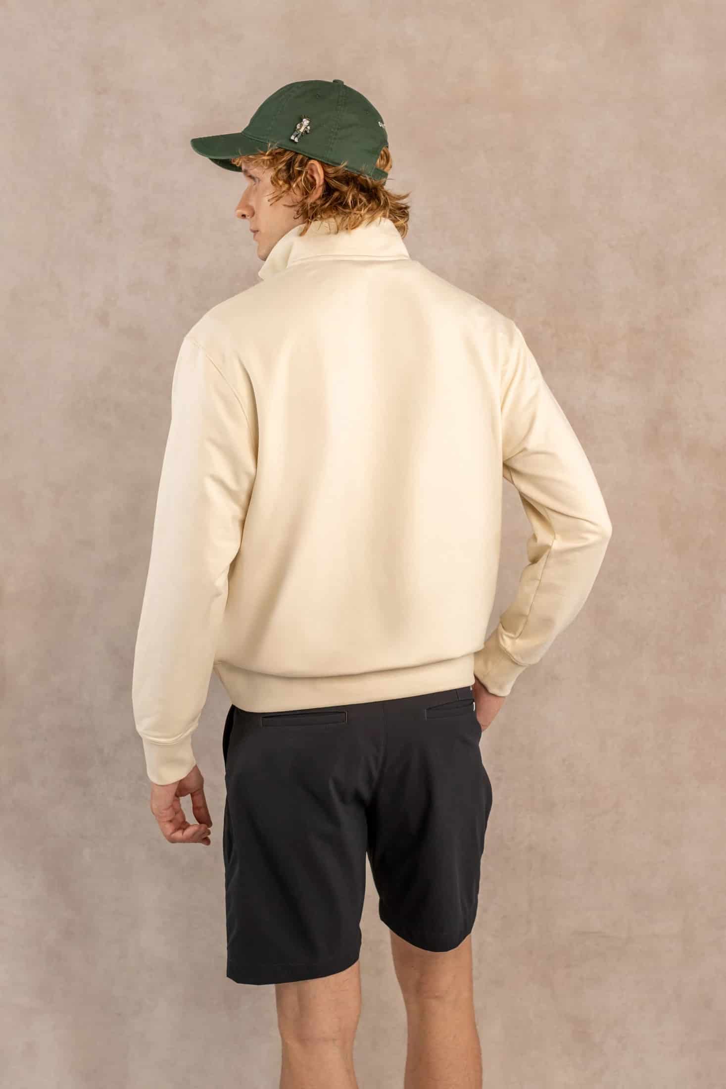 Halfzip Antimanchas Marfil - miniatura 4
