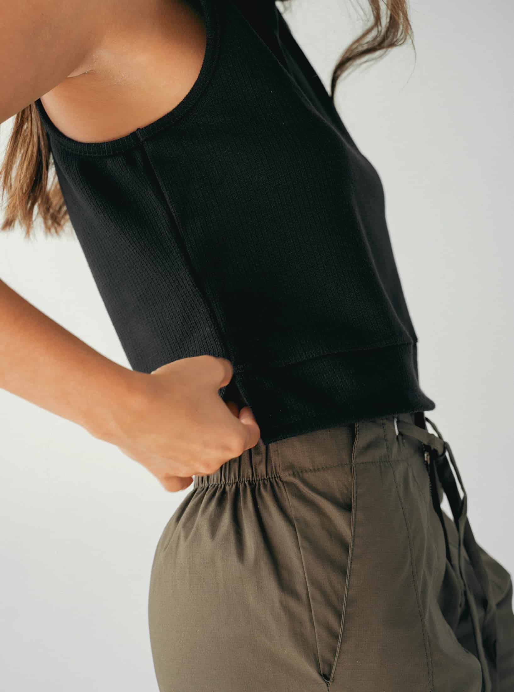 Boxy Tank - Black - miniatura 3