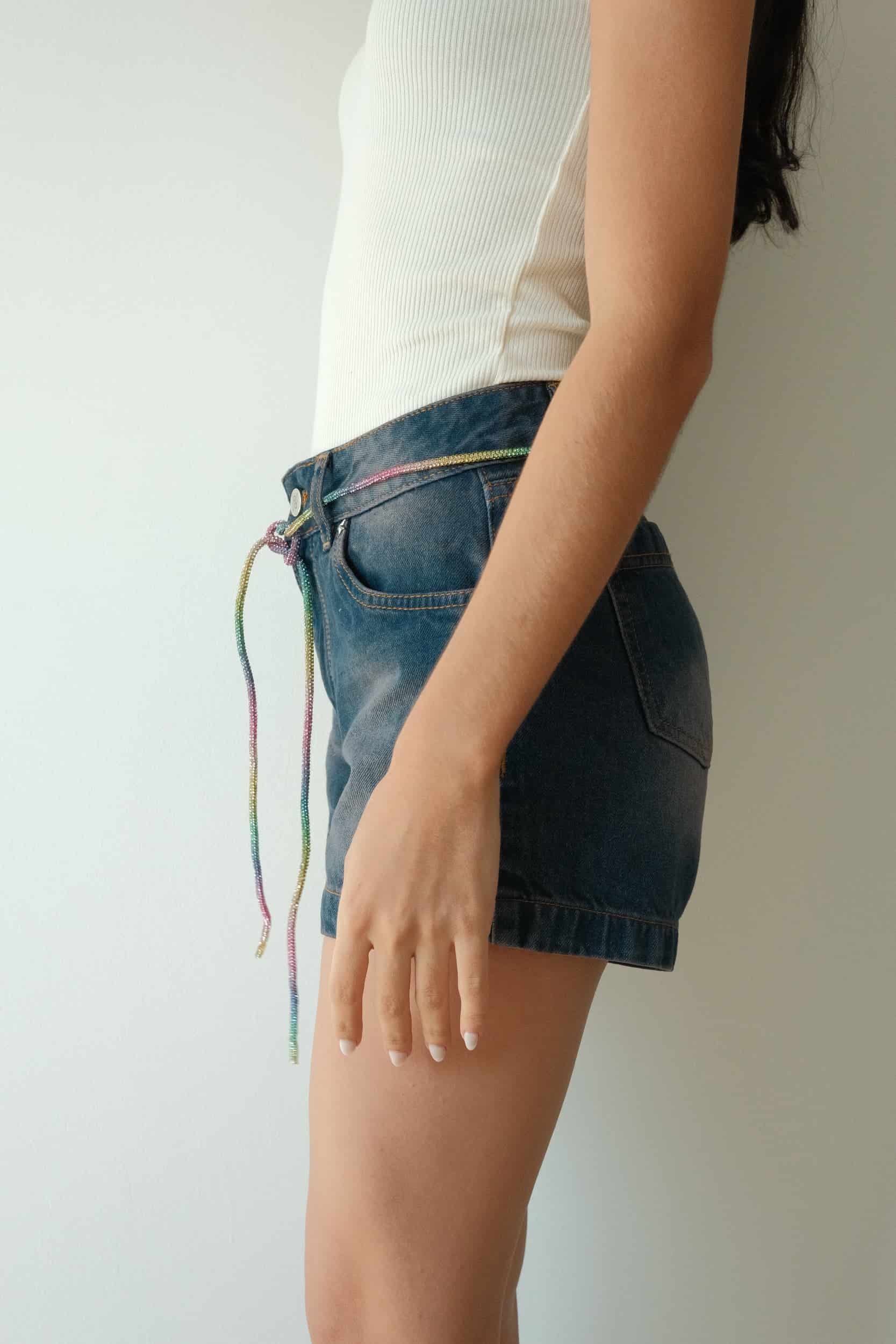 Cotton Candy Shorts Rainbow Belt - miniatura 3