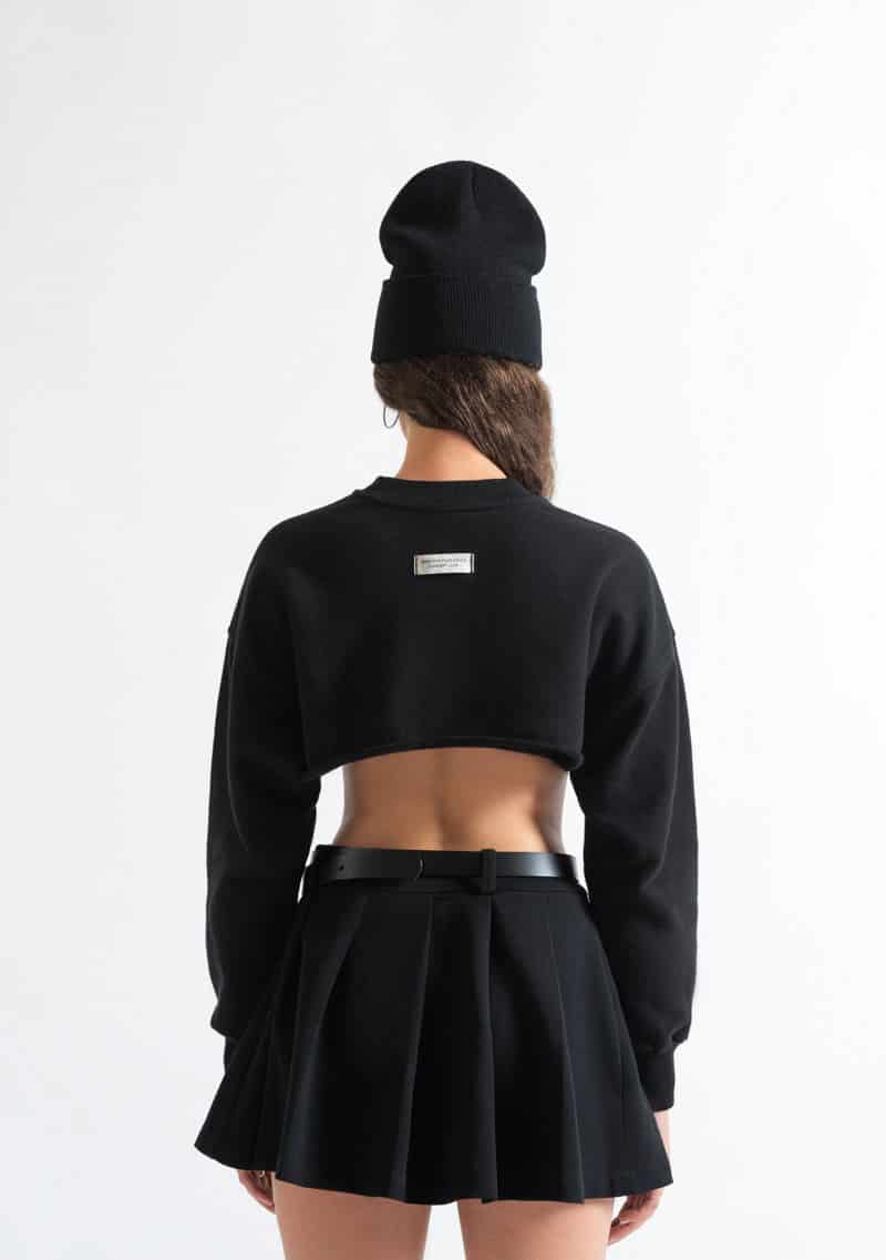 Monclair black crewneck - miniatura 3