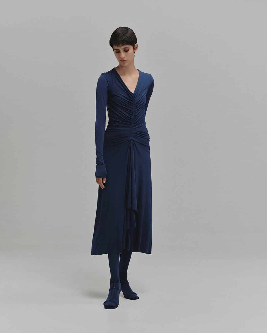 "CARDO" MIDI DRESS - miniatura 2