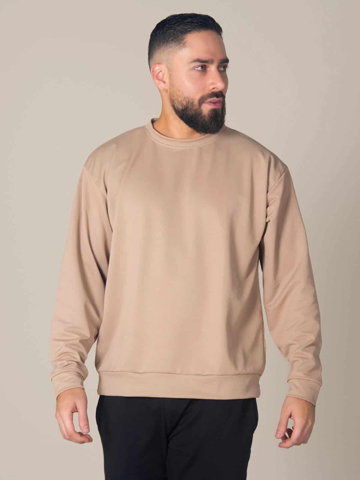BUZO UNISEX SORONA CAMEL - miniatura 1
