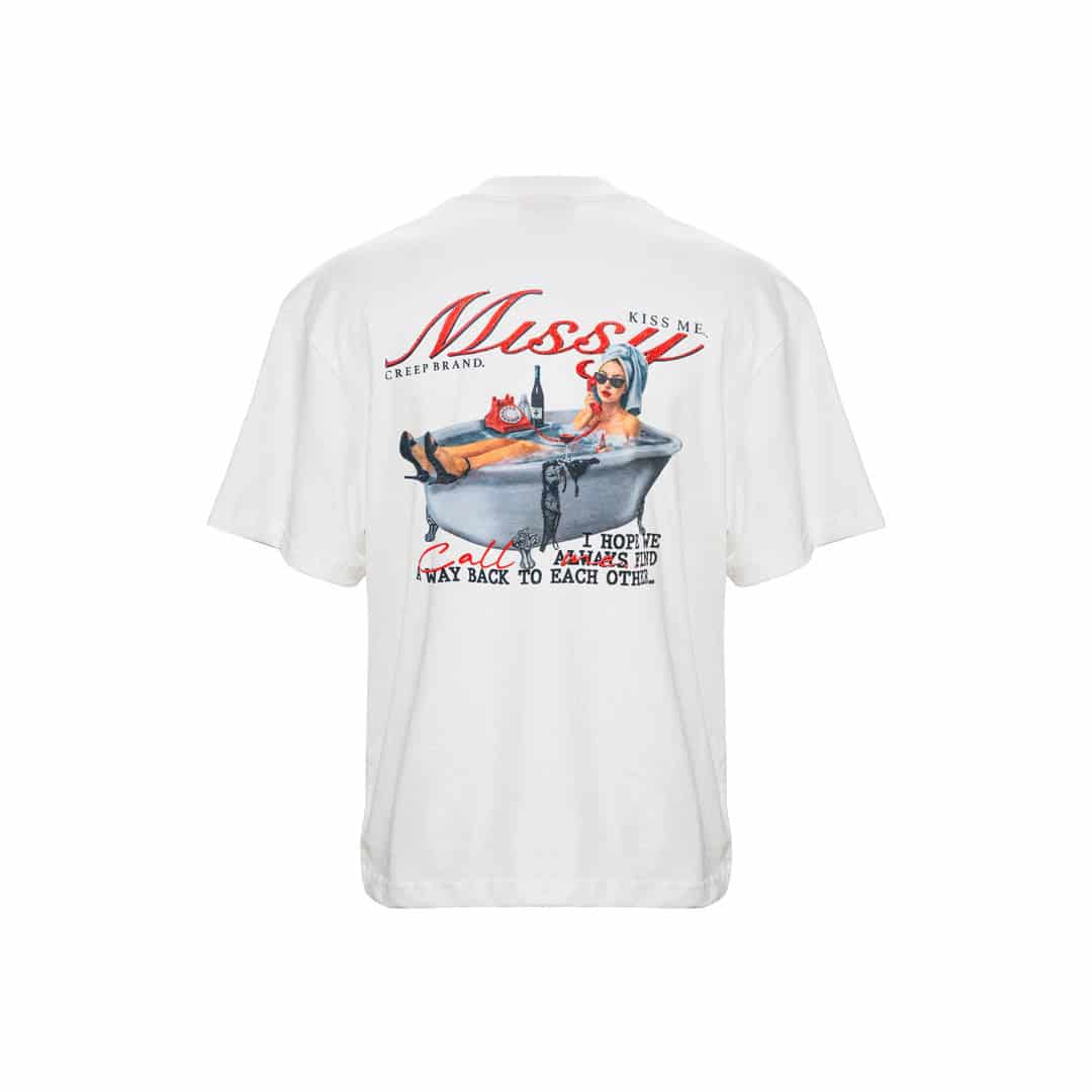 Camiseta Oversize Ivory | Missy - miniatura 2