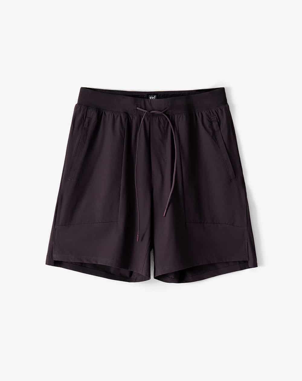 Pantaloneta deportiva vino tinto hombre - miniatura 7