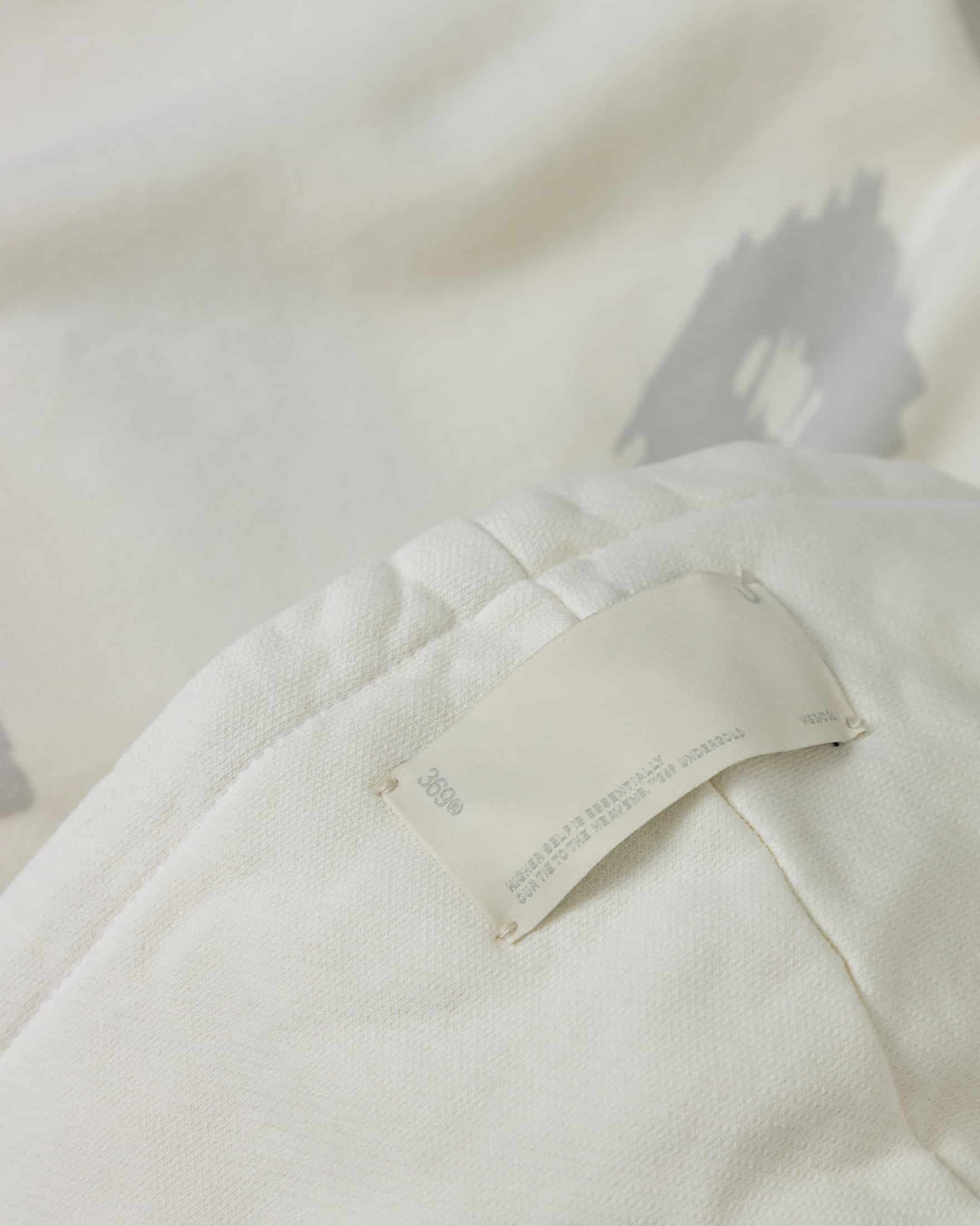 Echoes Tremor Boxy Fit Hoodie White - miniatura 6