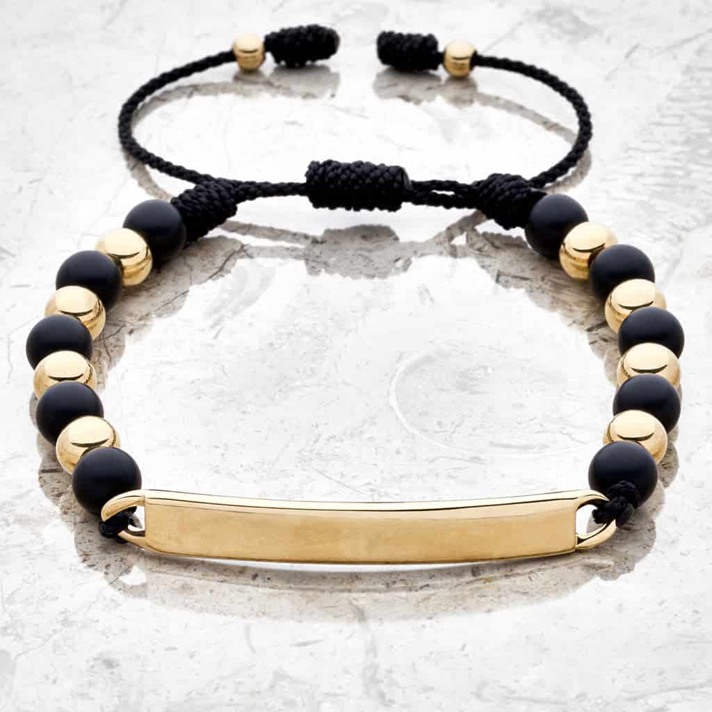 Pulsera Intercalada Placa - miniatura 1