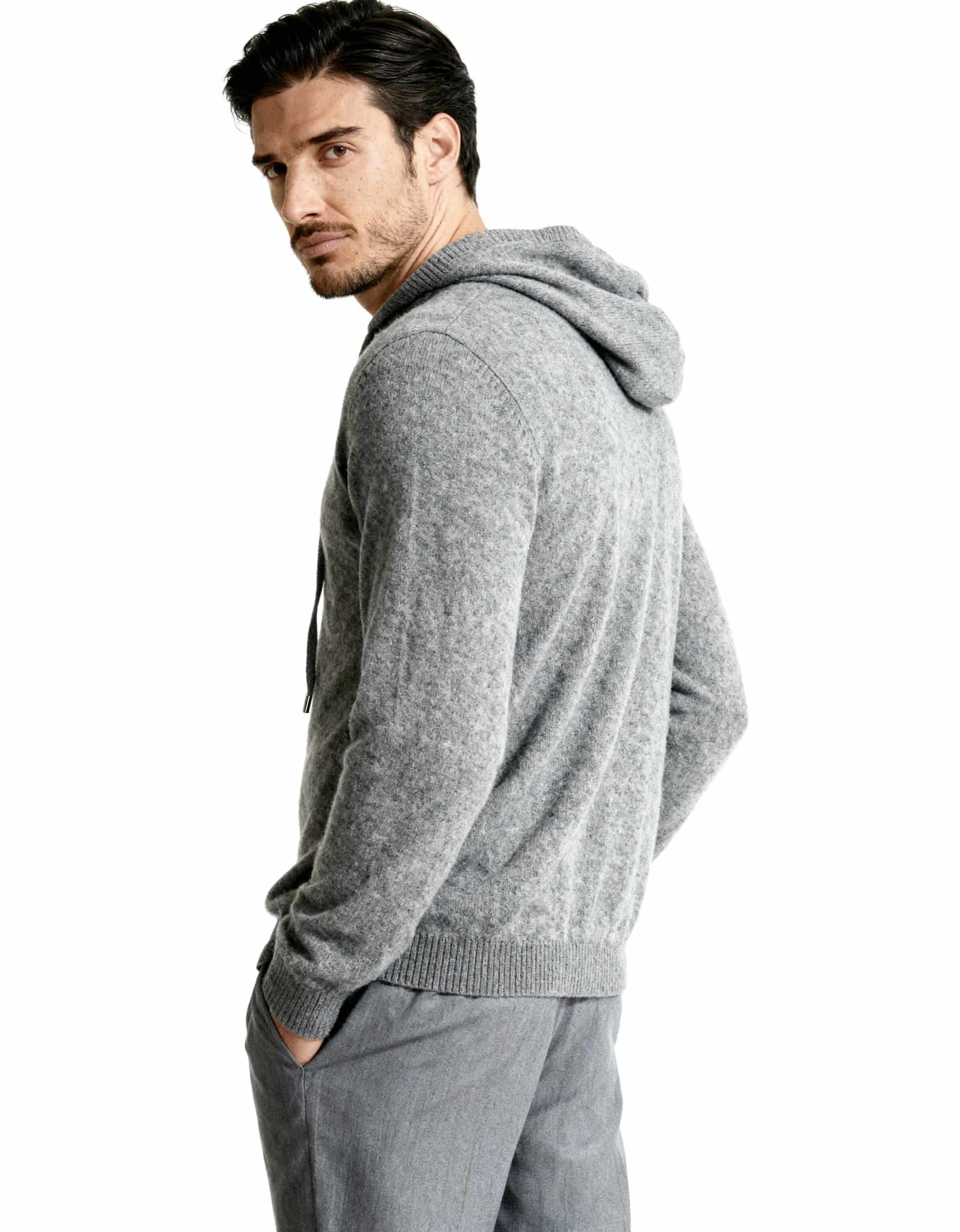 100% Cashmere Hoodie - miniatura 14