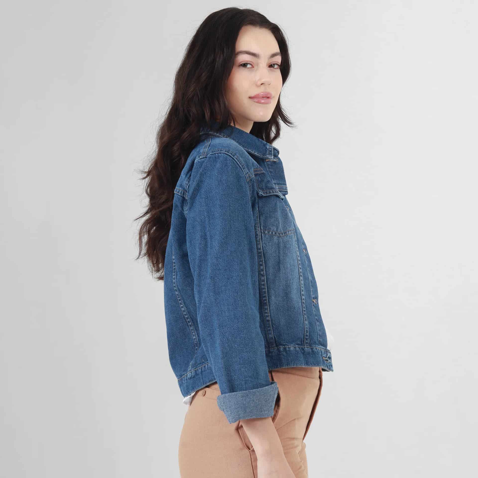 Chaqueta Denim Con Detalle - miniatura 3