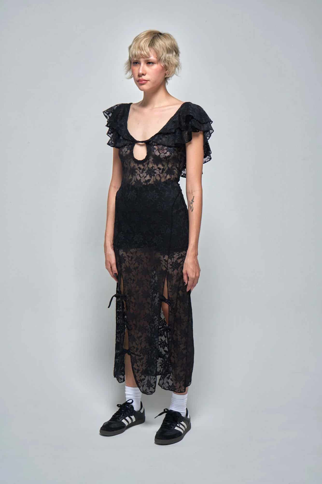 MIZU BLACK DRESS - miniatura 25