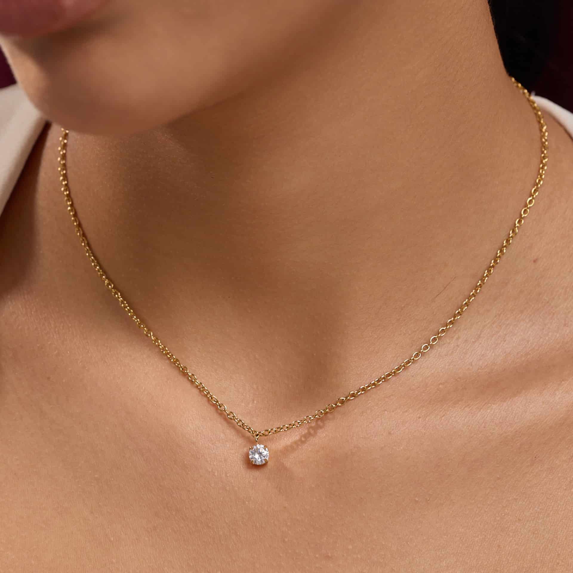Collar Crystal Round - miniatura 2