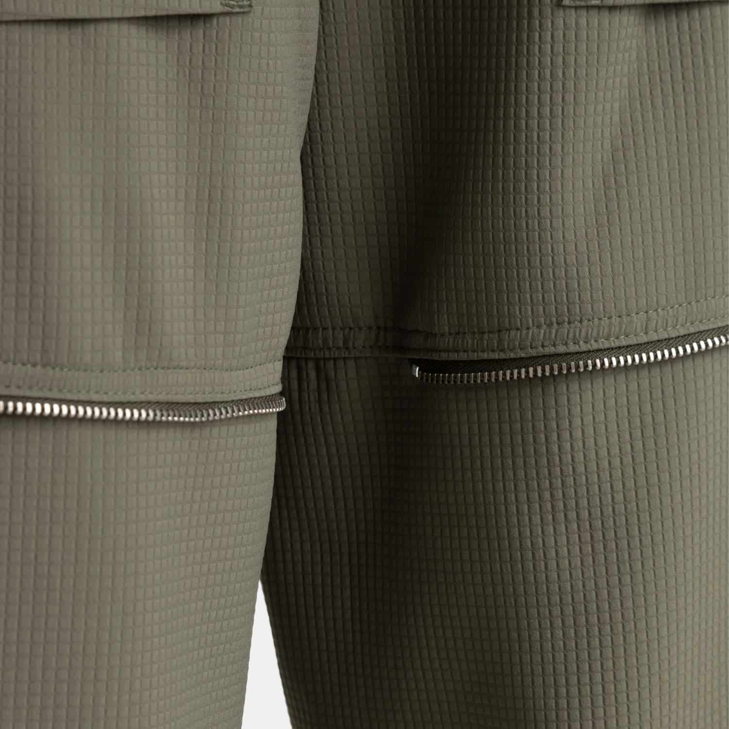 Pantalón Active Convertible Verde Militar - miniatura 11