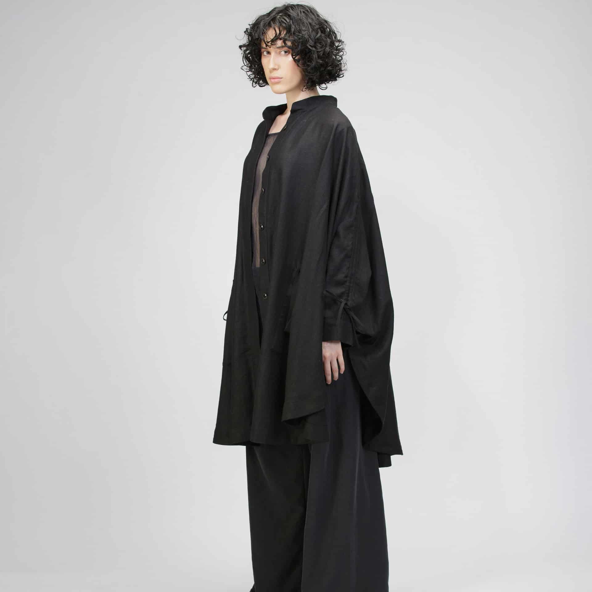 Camisa Circular - Negro - miniatura 2