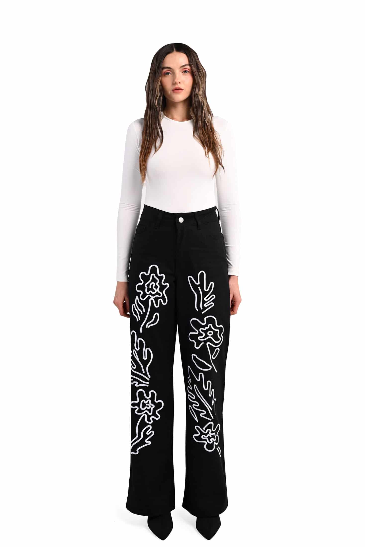 Jardin black pantalon - miniatura 2
