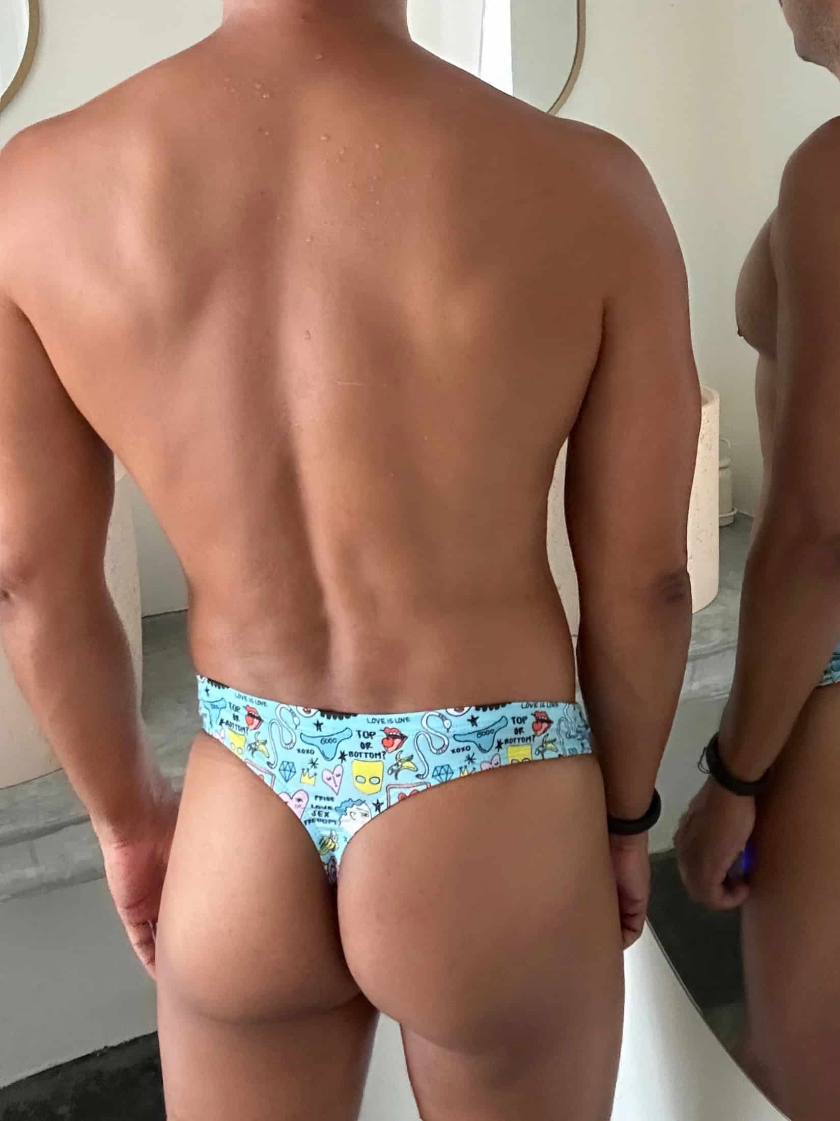 Thong Icon Blue - Unlined - miniatura 4