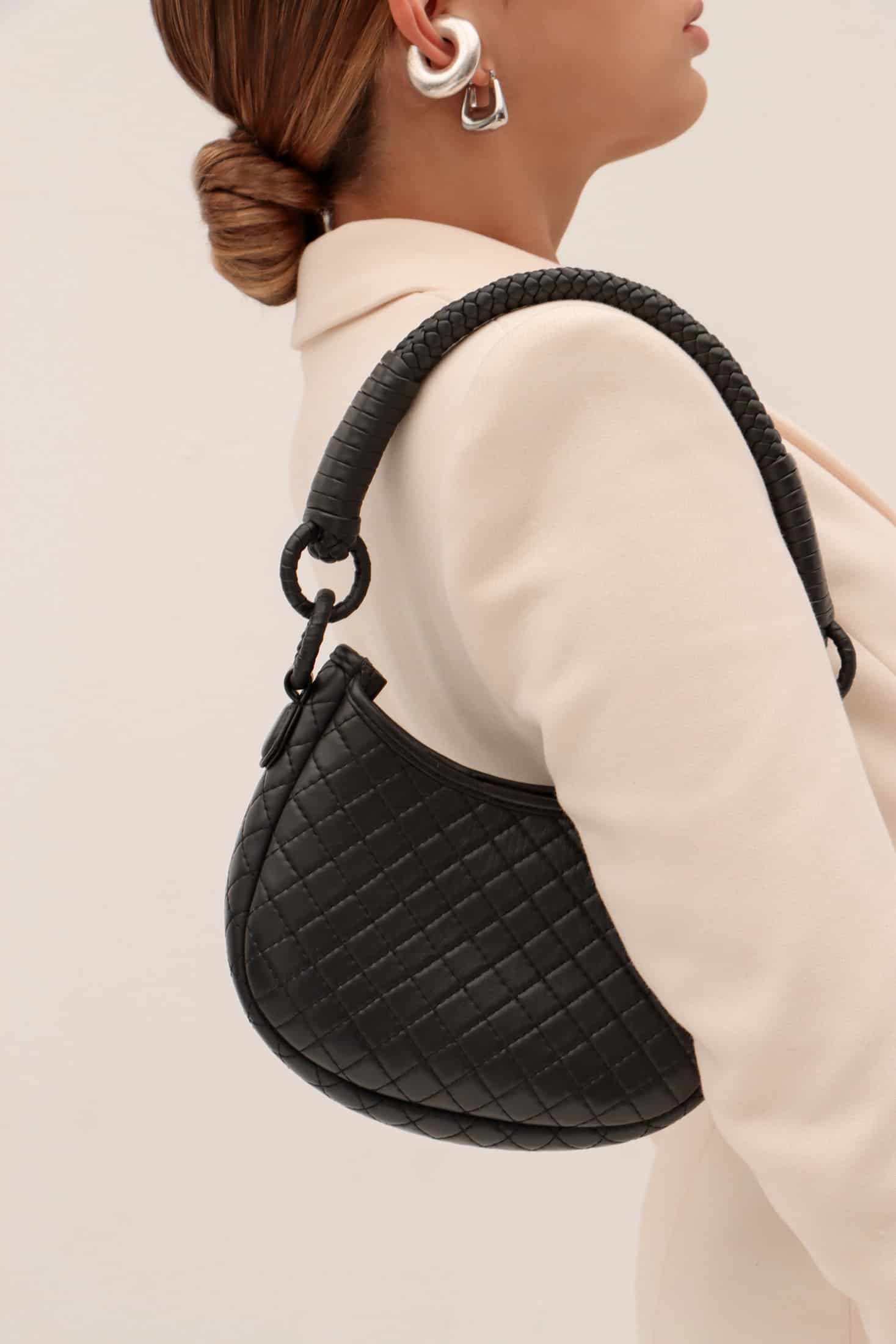 Saddle Mini, Shoulder Bag - Black - miniatura 6