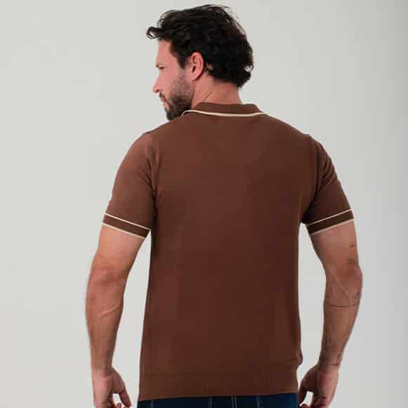 SUETER TIPO POLO MODA TEJIDO HOMBRE - miniatura 7