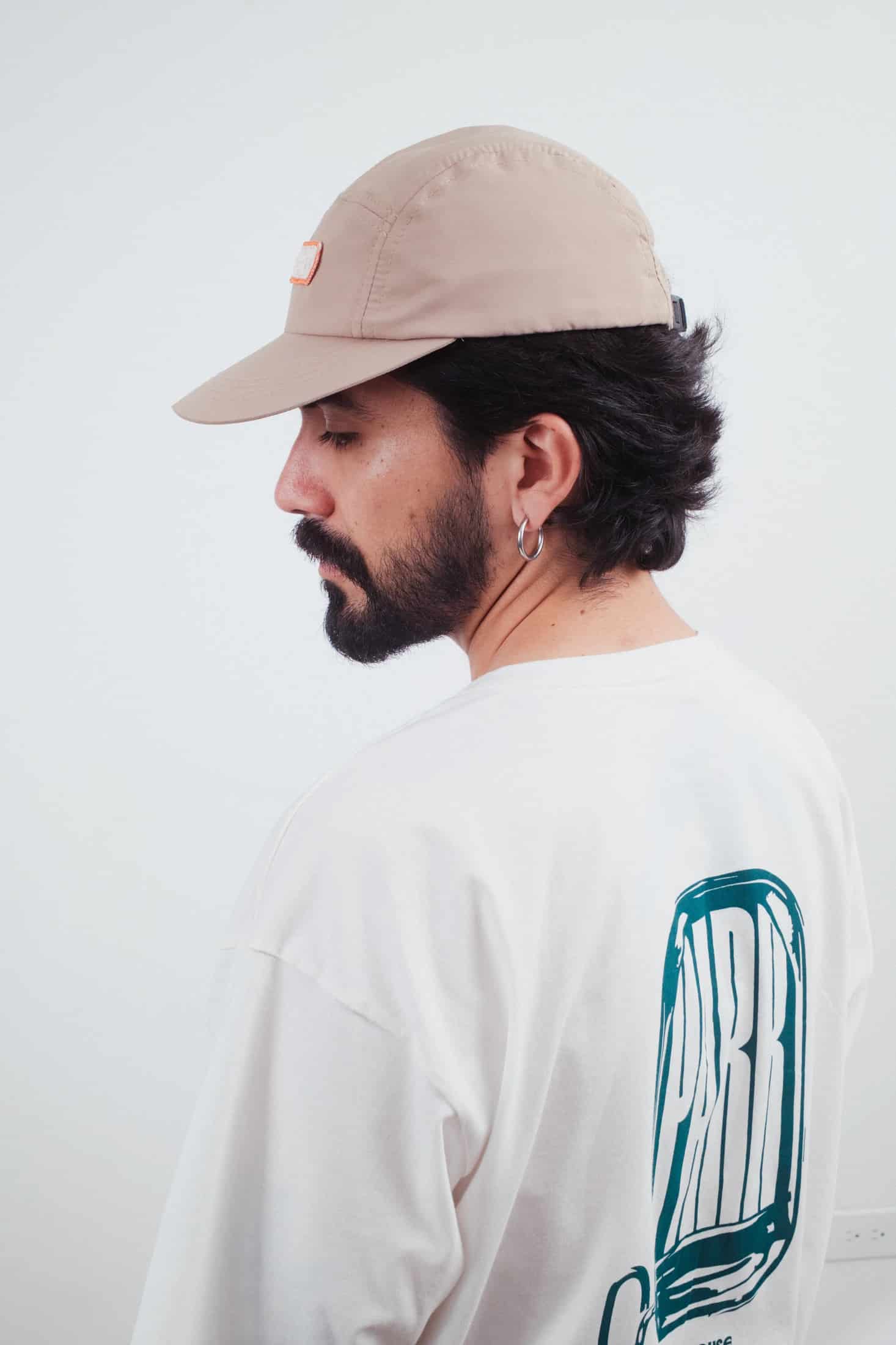 Gorra Five Panel Beige - miniatura 2