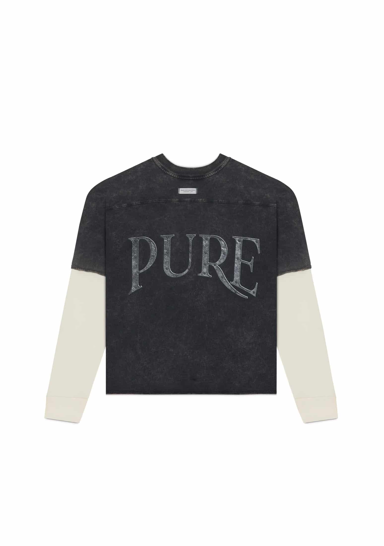 Rustic black Long sleeve t-shirt - miniatura 1