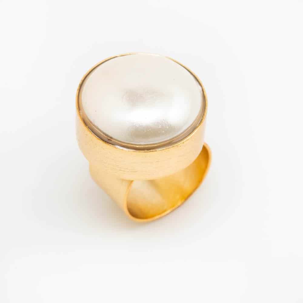 Anillo sello dorado - miniatura 3