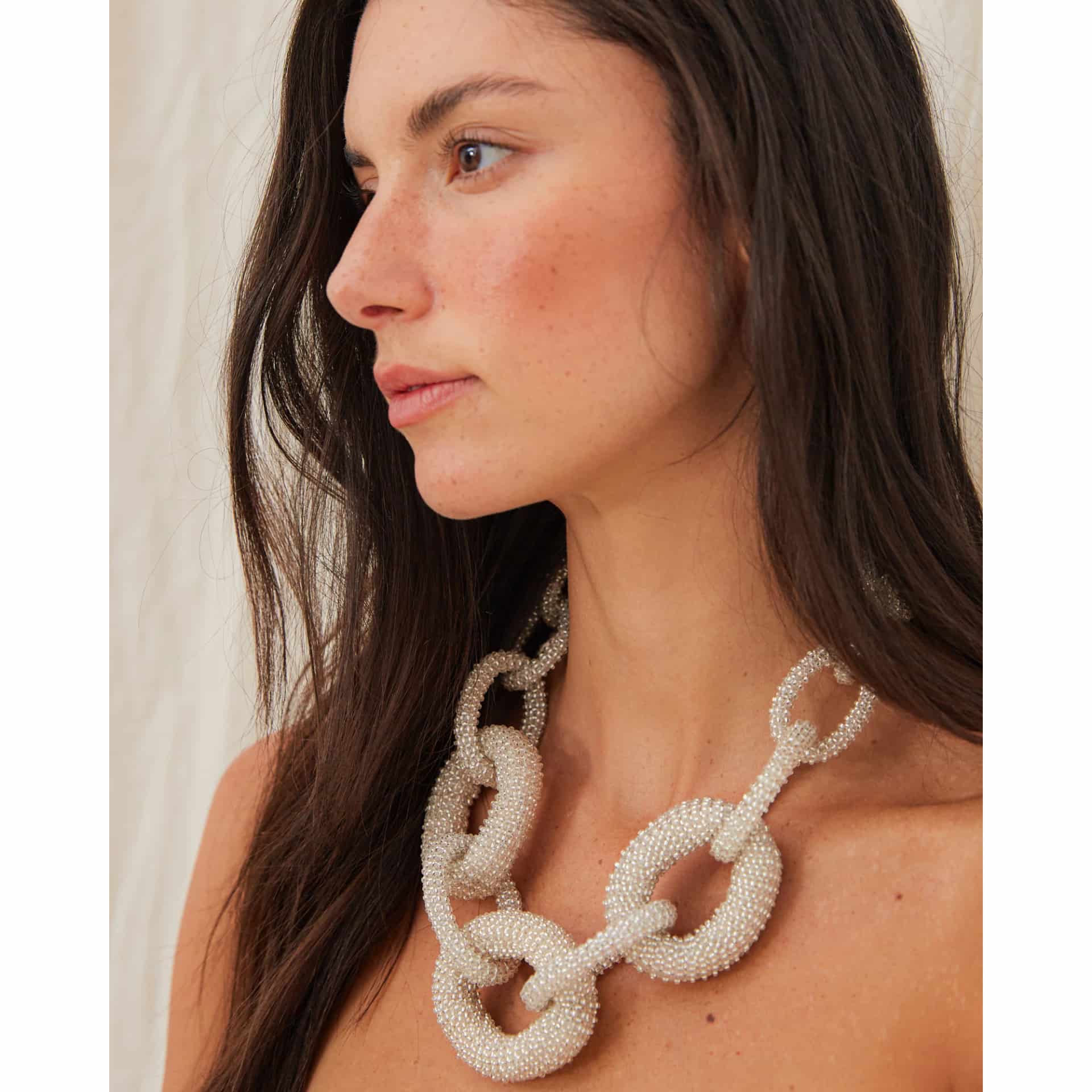 Link Beaded Necklace - miniatura 25