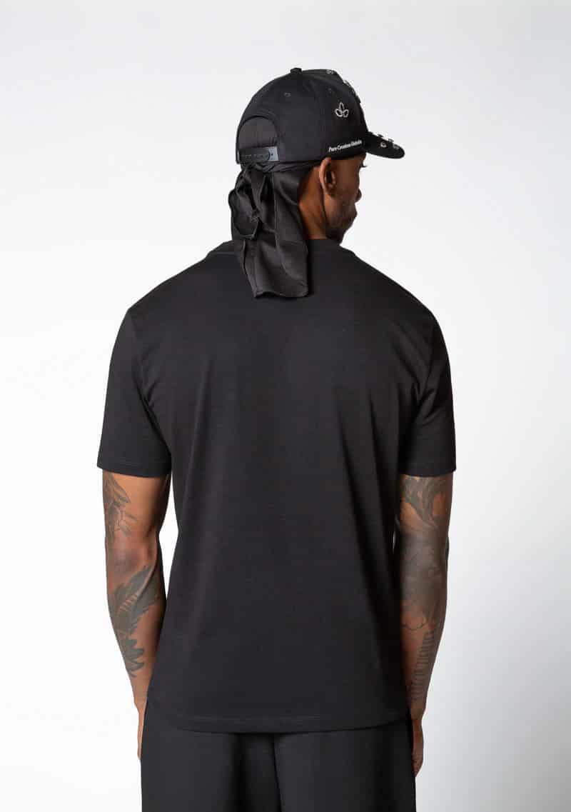 Dopamine black slim t-shirt - miniatura 2