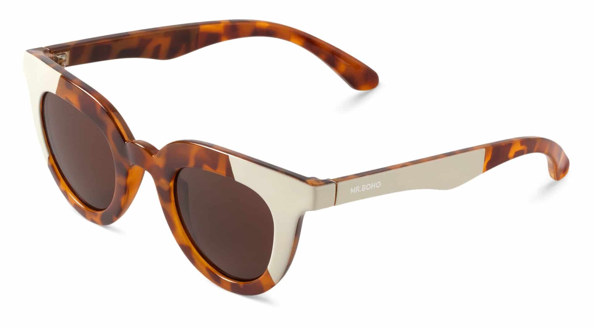 CREAM/LEO TORTOISE HAYES WITH CLASSICAL LENSES - miniatura 2