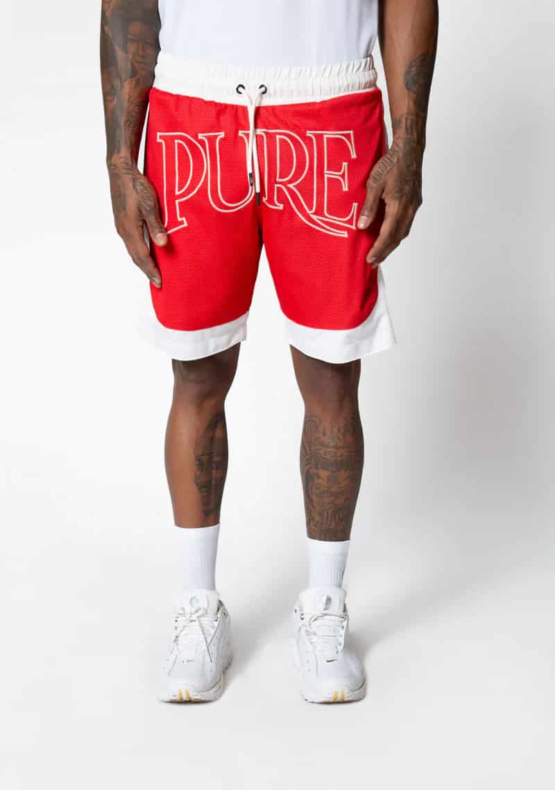 knockout red shorts - miniatura 7