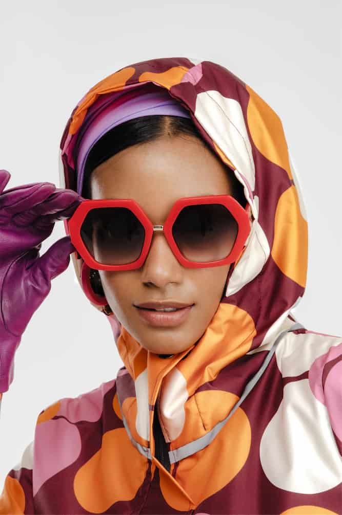 RAINCOAT FLOWER POWER NARANJA (PRE-ORDER) - miniatura 4