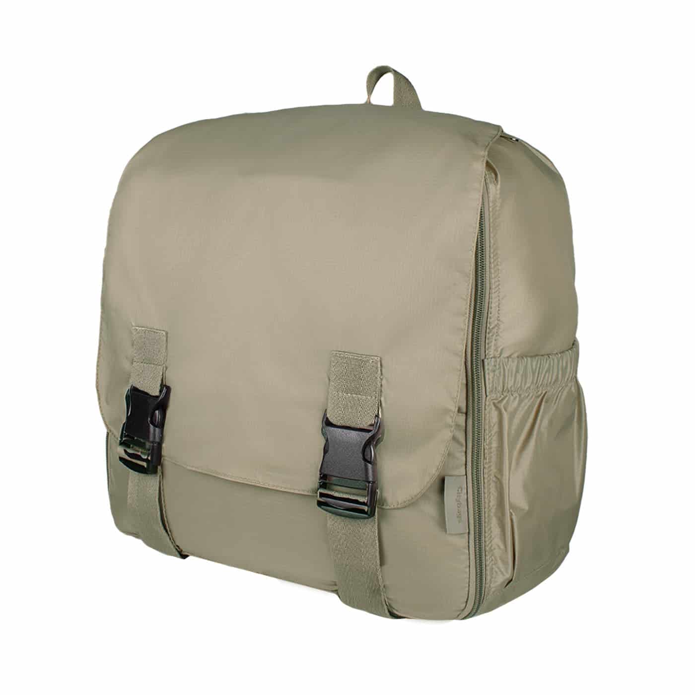 Morral Cabina Tapa Citybags Beige - miniatura 1