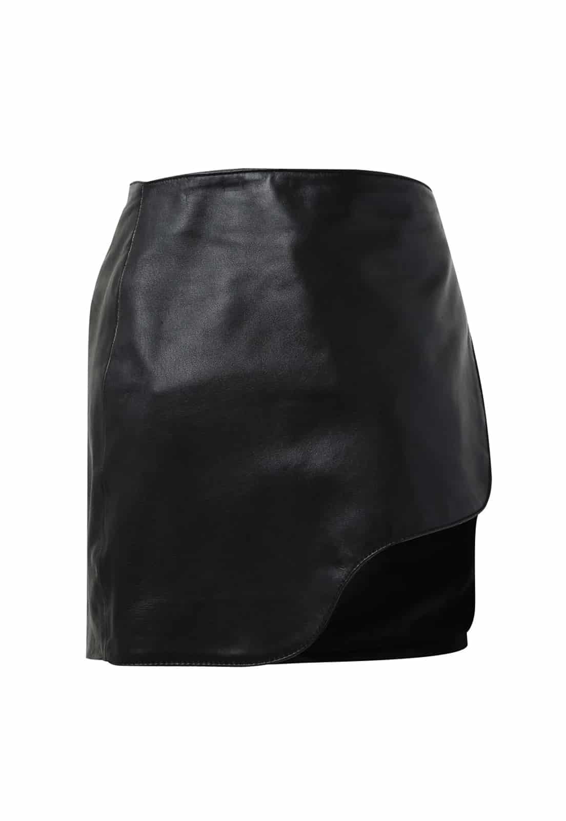 LEATHER MOUNTAINS MINI SKIRT - miniatura 2