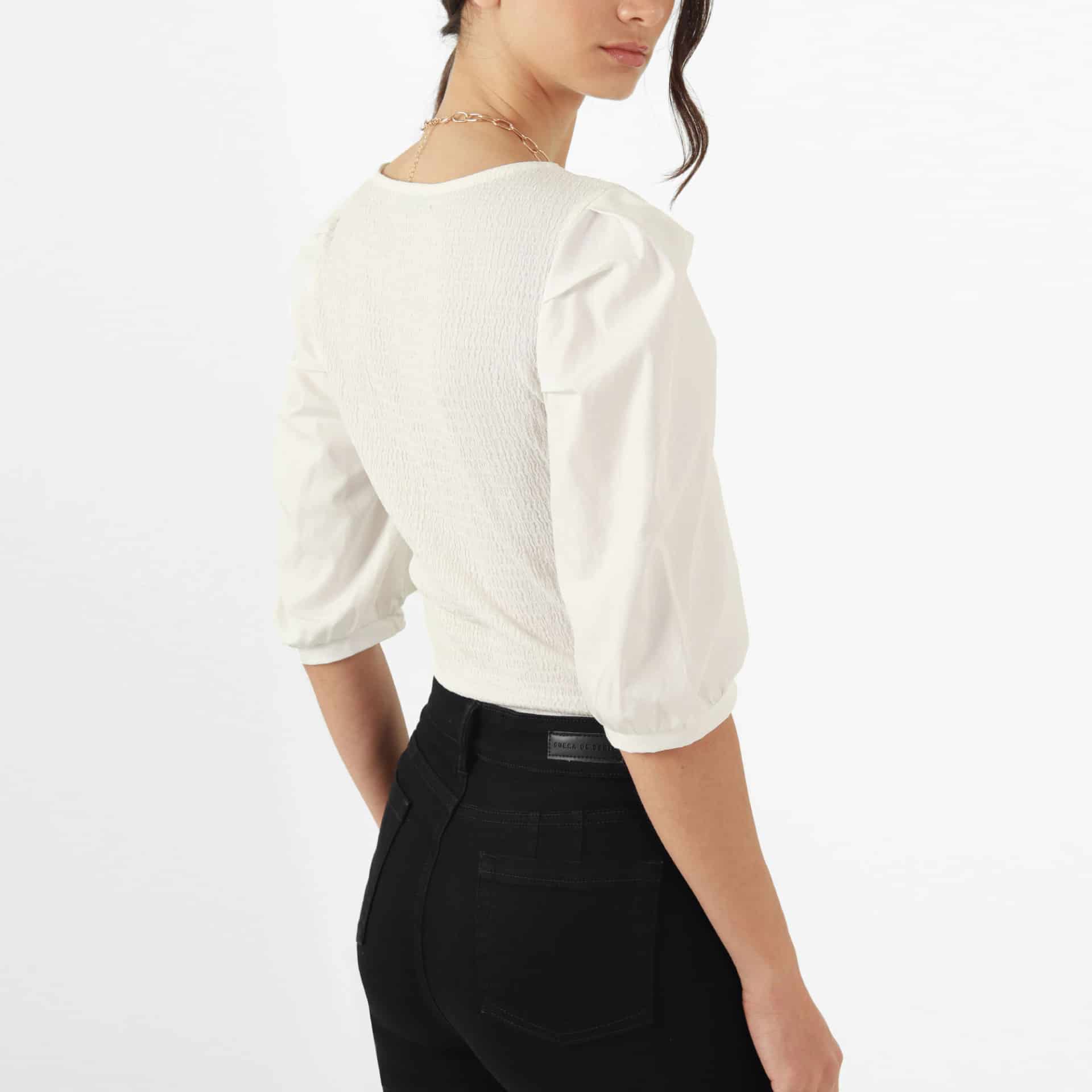 Blusa Cuello Redondo Manga 3Cuartos - miniatura 32