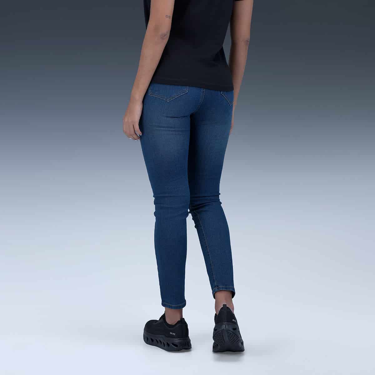 Jeans Azul Skinny Mujer - miniatura 2