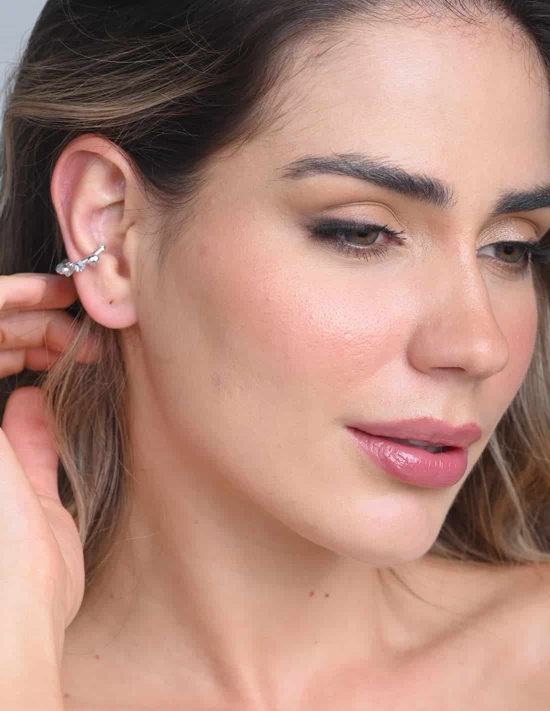 Ear Cuff Jazmin Silver - miniatura 2