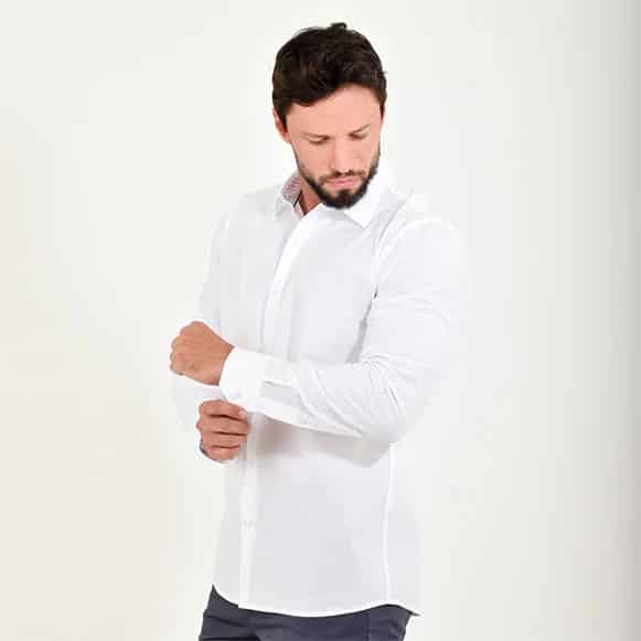 CAMISA ML 100% ALGODON HOMBRE - miniatura 59