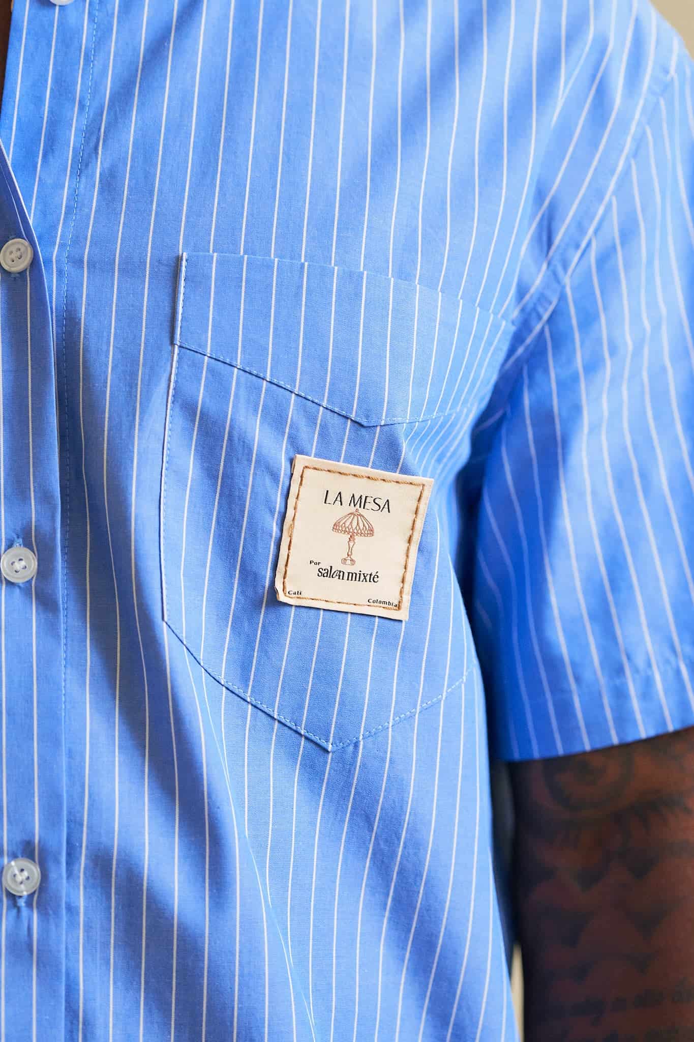 Camisa De Rayas La Mesa - miniatura 8