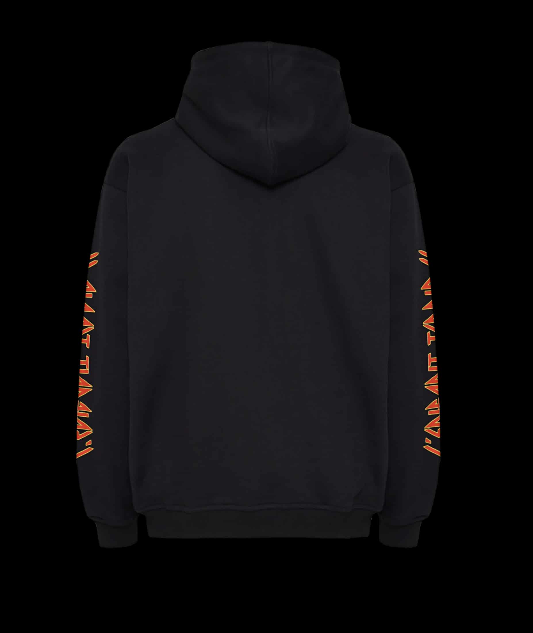 DEF SINNERS BLACK HOODIE - miniatura 3