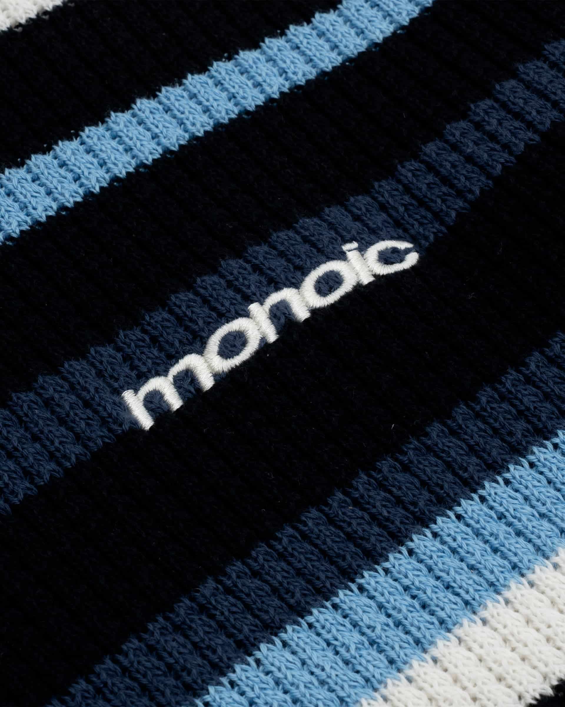Striped Knitwear Sweater – Azul, Crema y Negro - miniatura 4