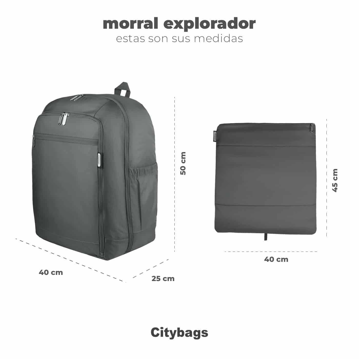 Morral Explorador Ultra Estampado Salento Citybags - miniatura 8