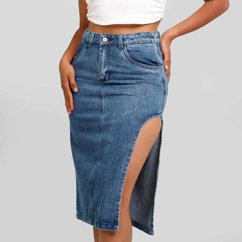 Falda Denim B-1773 - miniatura 1