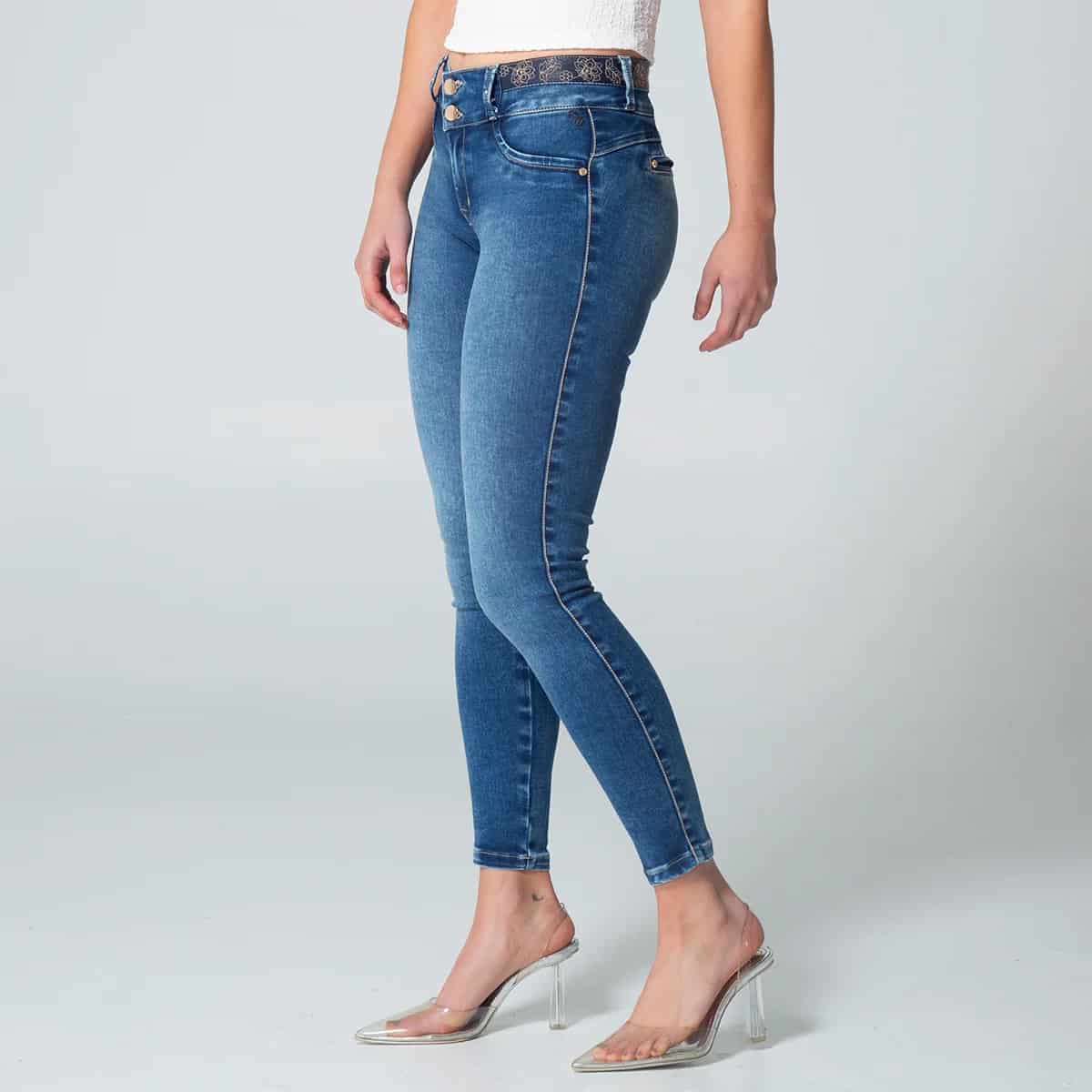 Jean Skinny Push-up Brikx - miniatura 3