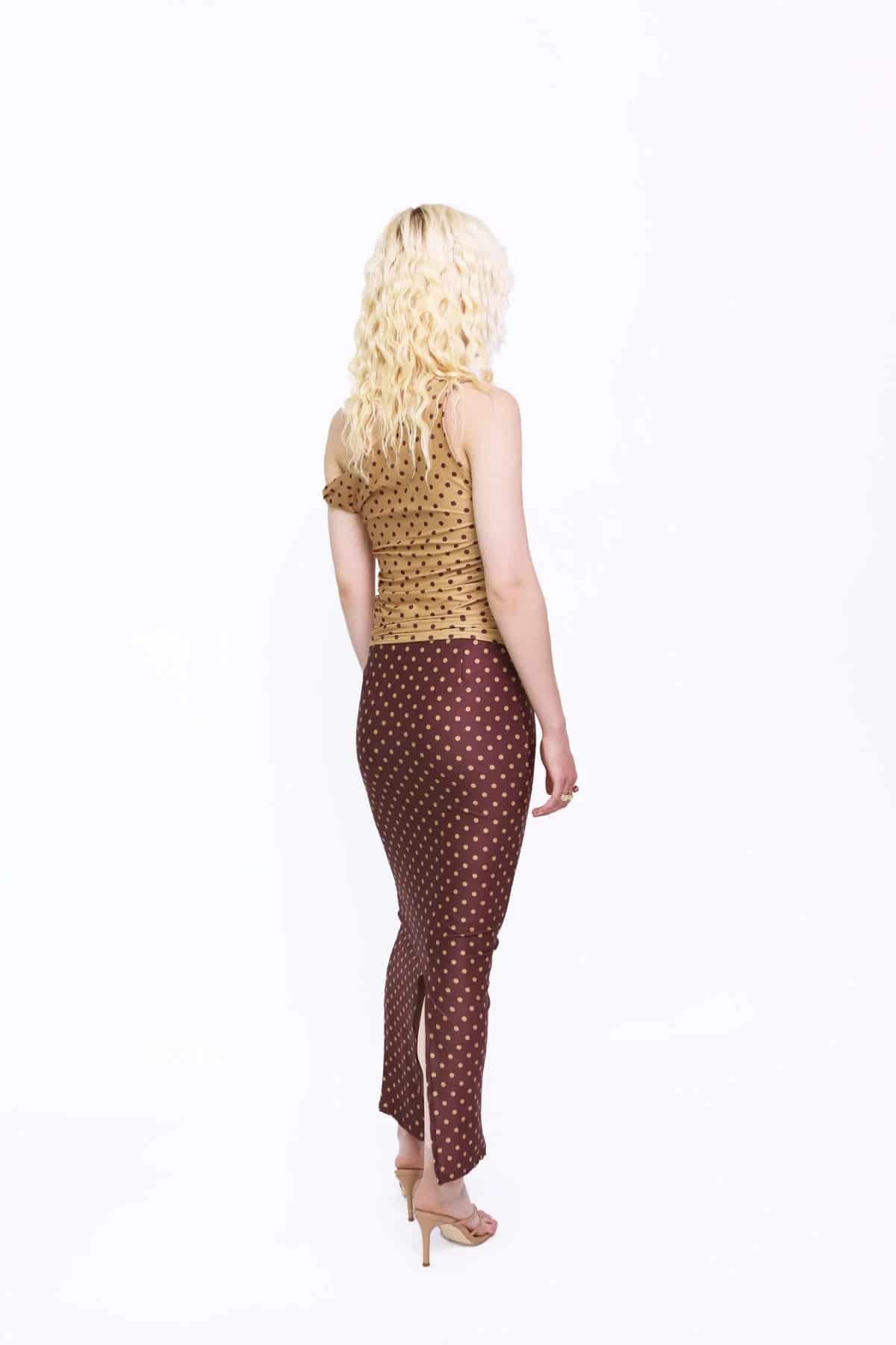 Assymetric Top in Polka Dots - miniatura 7