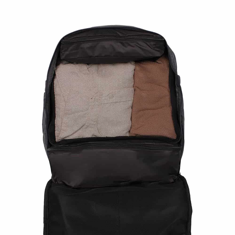 Cubos Organizadores Setx4 Para Morral Cabina & Morral Mochilero Light Negro -NG - miniatura 2