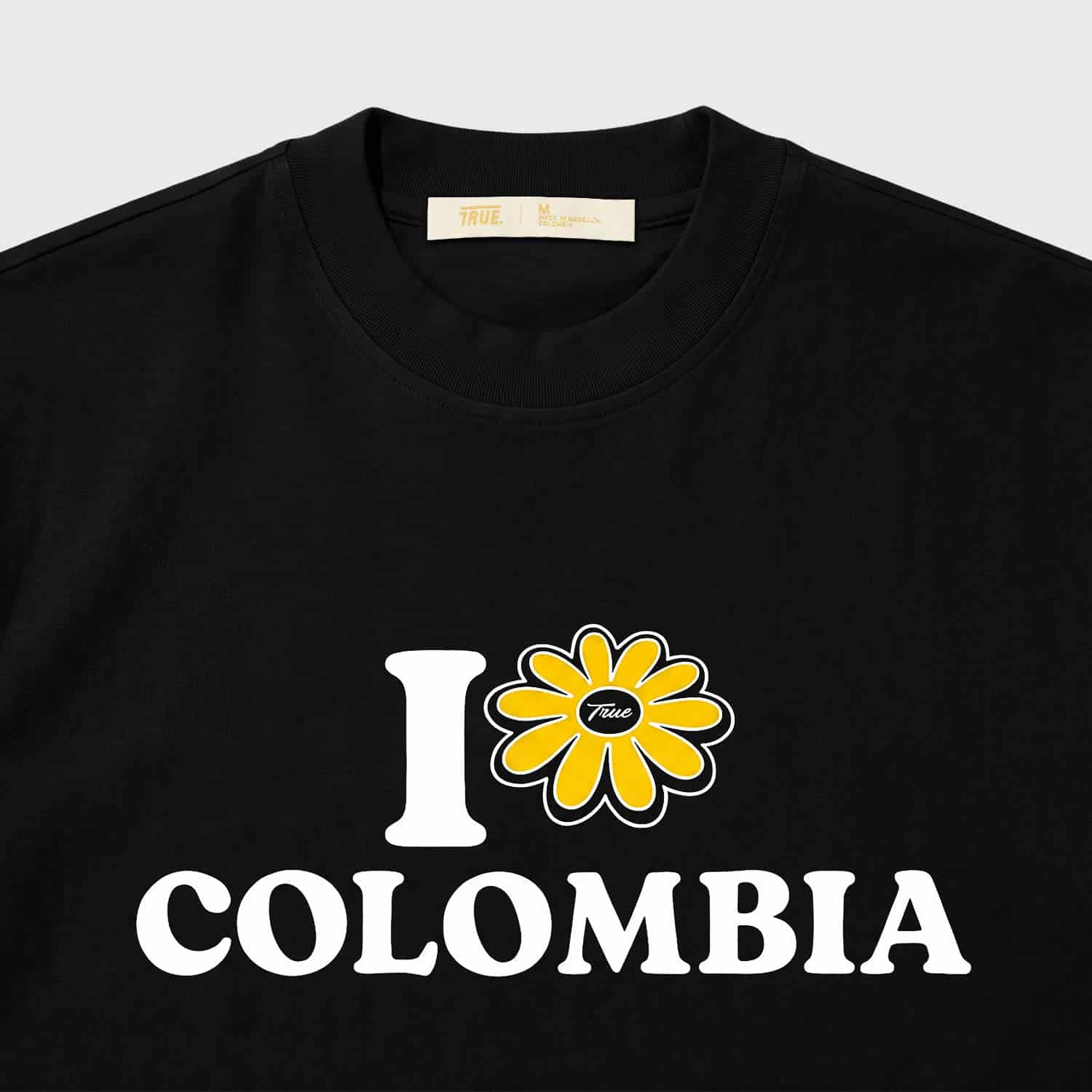 Colombia Boxy T-Shirt - Black - miniatura 2
