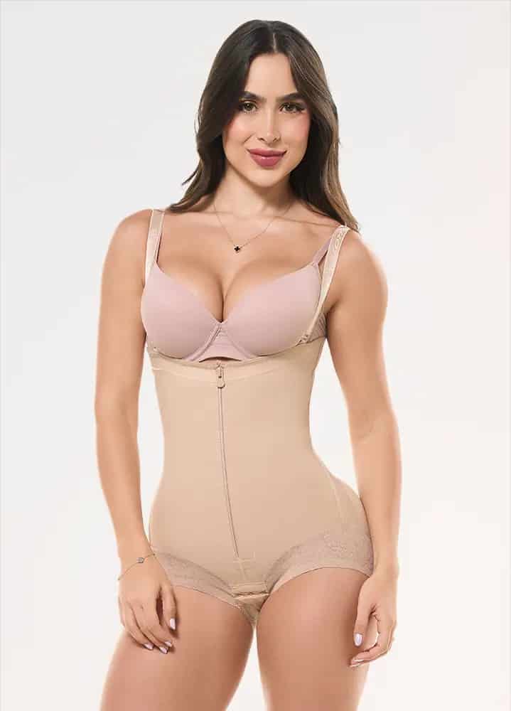 Body Faja Cachetero: Strapless y siliconado antideslizante | Salome 2002 | Ant 412 - miniatura 3