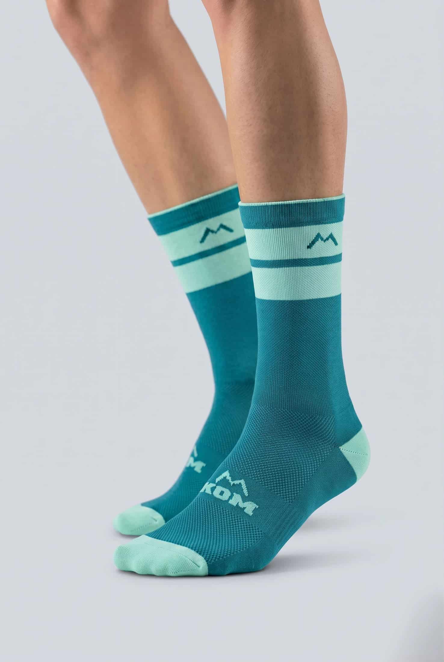 Medias KOM Dúo Stripe | Ciclismo y Running - miniatura 5