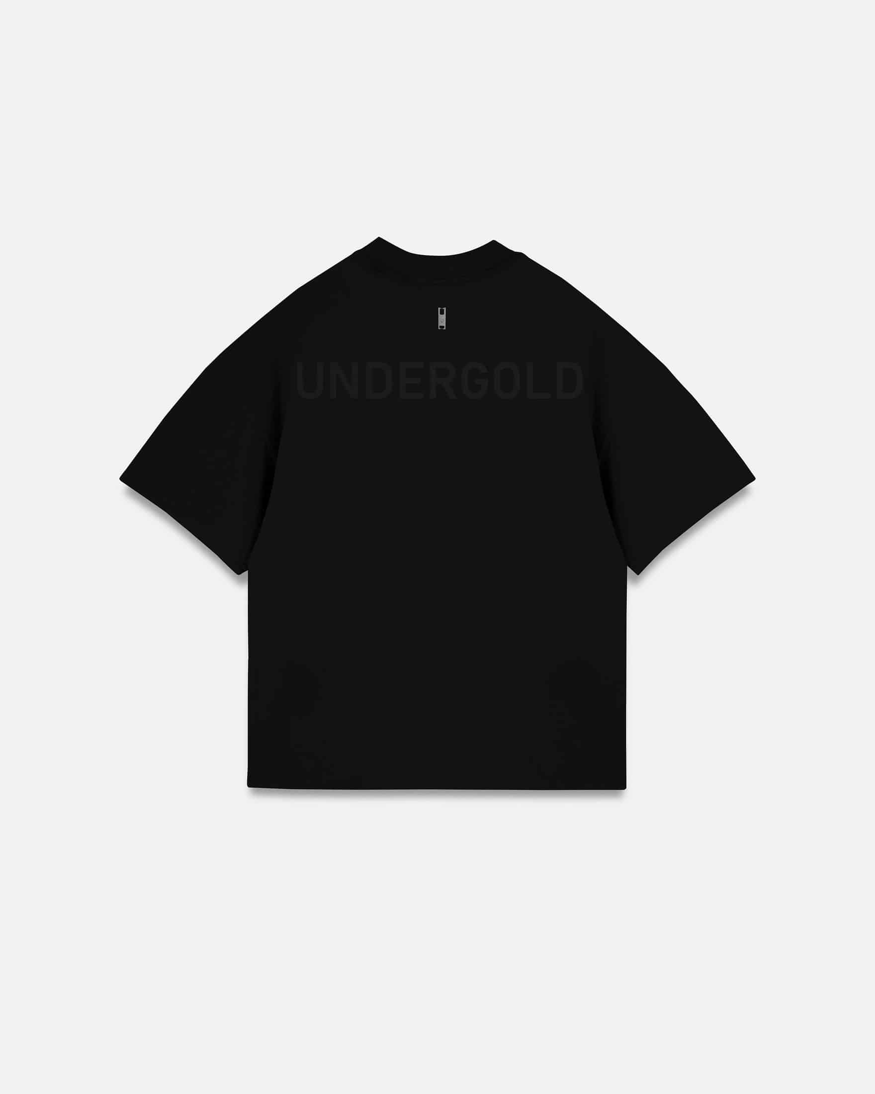 Line Basic Boxy Fit Tshirt Black - miniatura 1