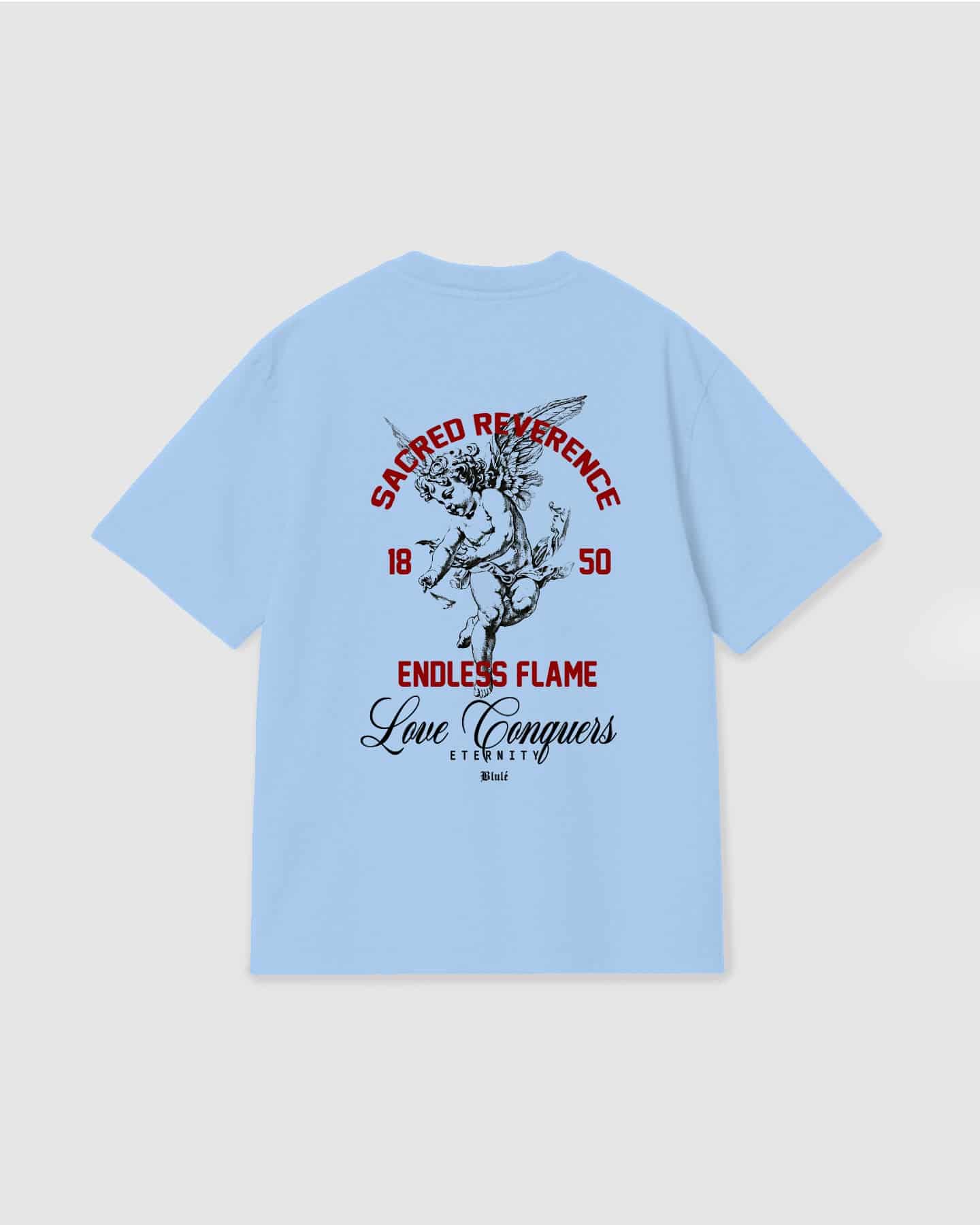 Oversized T Shirt Reverence Sky Blue - miniatura 1