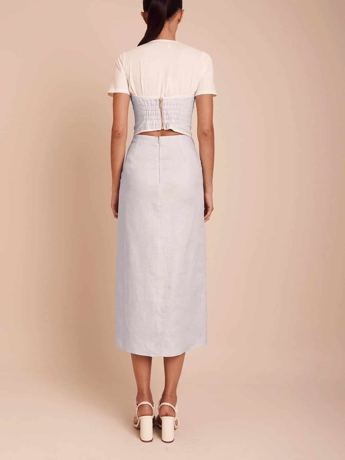 CECI TOP BABY BLUE - miniatura 5
